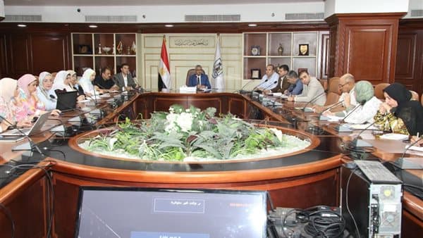محافظ بني سويف يناقش تخطيط العمران