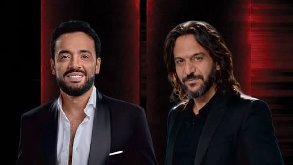 بهاء سلطان ورامي جمال يستعدان للحفل في جدة