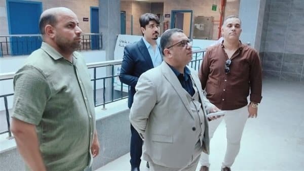 وكيل صحة سوهاج يراجع وحدة بناويط