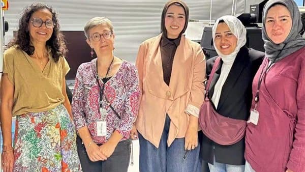 وفد من كلية الدراسات العليا ببني سويف يزور جامعة باريس