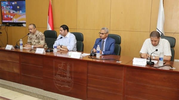 محافظ بنى سويف يراقب جاهزية الجهات الحكومية