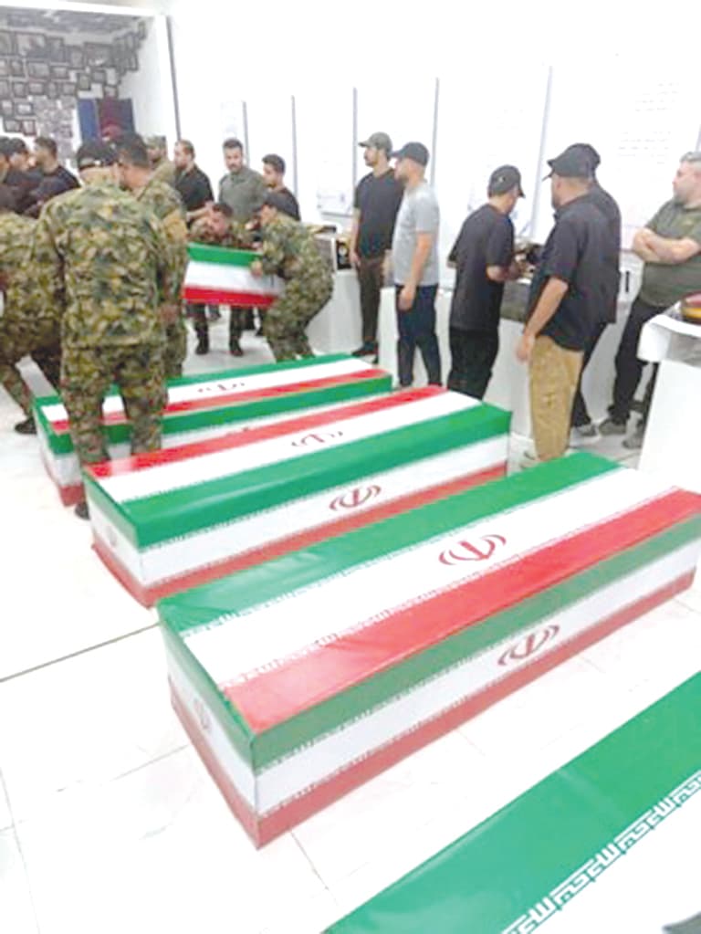 US-Saudi strikes kill 4 Iranian Guards