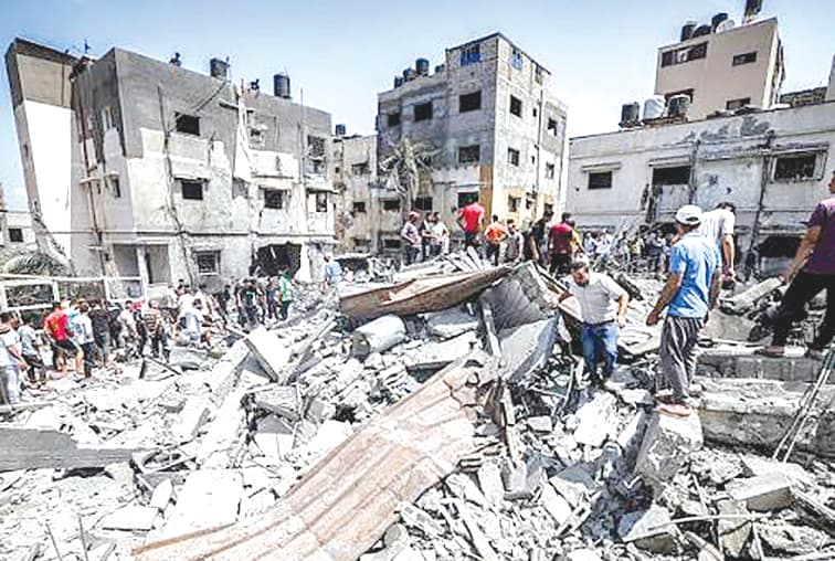 Martyrs and Injuries in Gaza Airstrikes