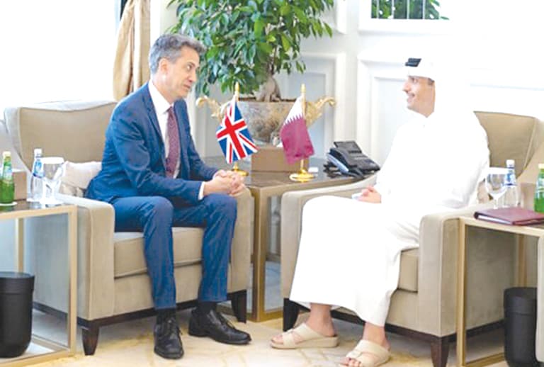Qatar and Britain Seek Tensions Reduction