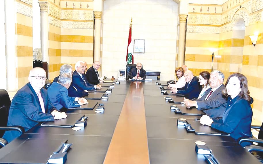 Governor of Banque du Liban welcomed