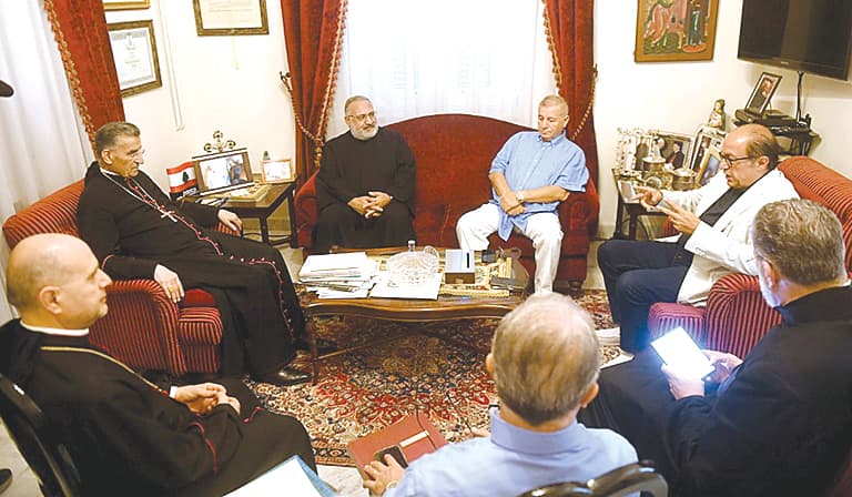 Shepherd leads Qatar church project