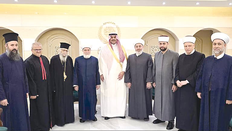 سفير السعودية يشارك في لقاء روحاني بفتوى طرابلس