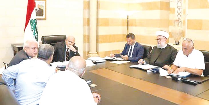 Minister chairs meeting and meets border delegation