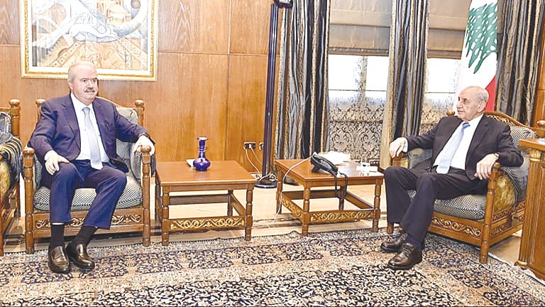 Berri urges parliament to debate government