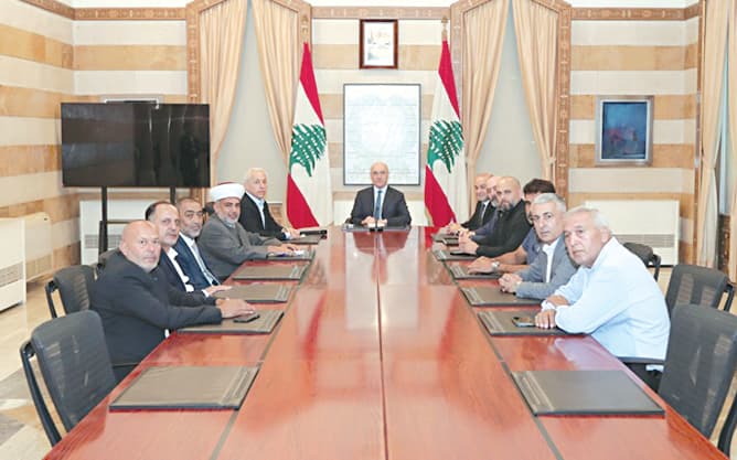 الحجار يواصل مع عبد الله الإجراءات والأحداث المناطقية