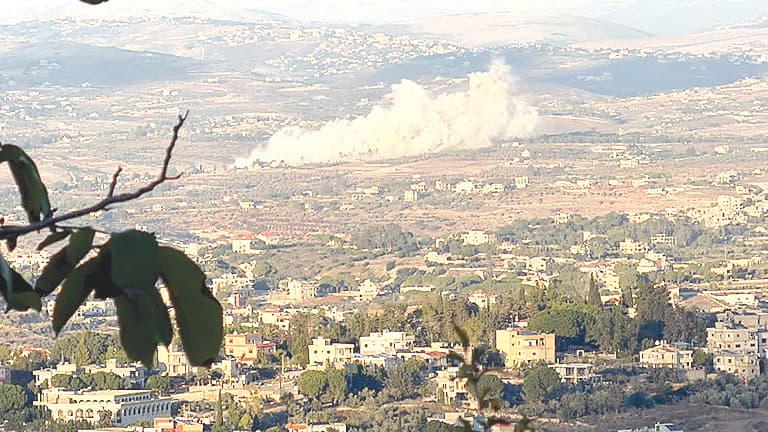 South sees airstrikes and patrols with robot tank