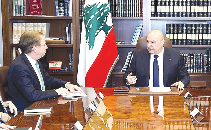 Aoun Urges Military Equipment Support