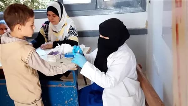 الصحة تقلل نسبة أنيميا الأطفال في المدارس