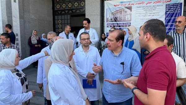 نائب وزير الصحة يزور منشآت المنيا ويؤكد على تحسين الخدمات
