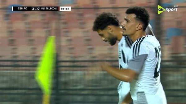 زد يفوز على تليكوم بأربعة أهداف في ذهاب الكونفدرالية