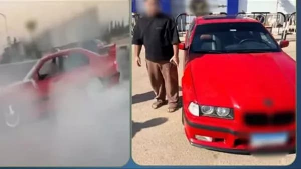 طالب يعرض بسيارة بدون رخصة خلال زفاف شقيقه