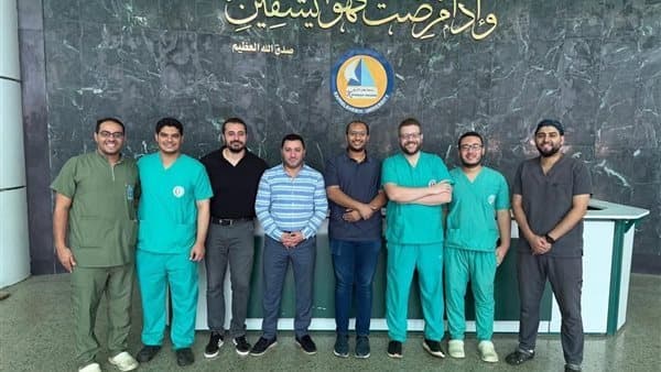 طفلة تتعافى بعد فصل القناتين في كفر الشيخ