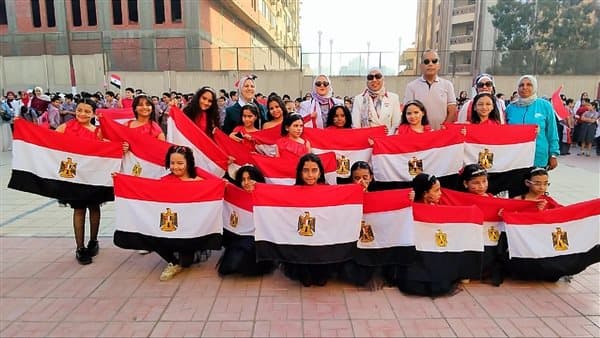 مدارس القاهرة تحتفل بانتصارات أكتوبر