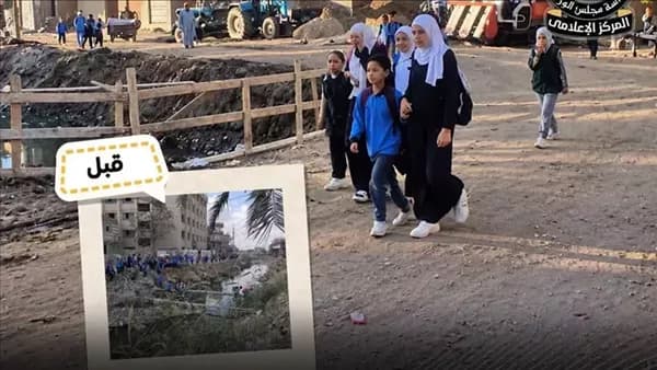 فرق إنقاذ تنقذ طلاب بالبحيرة بعد عبور أنبوبي ثانية