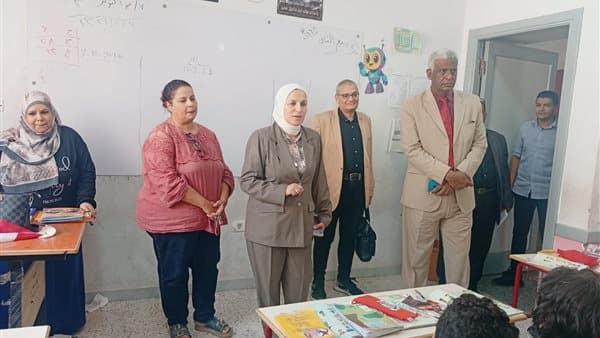 همت أبو كيلة تتابع أوضاع مدارس البساتين