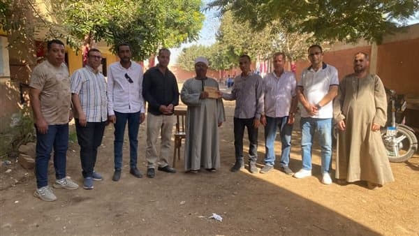 ممر شرفي لسنوات الخدمة بعزبة مهران