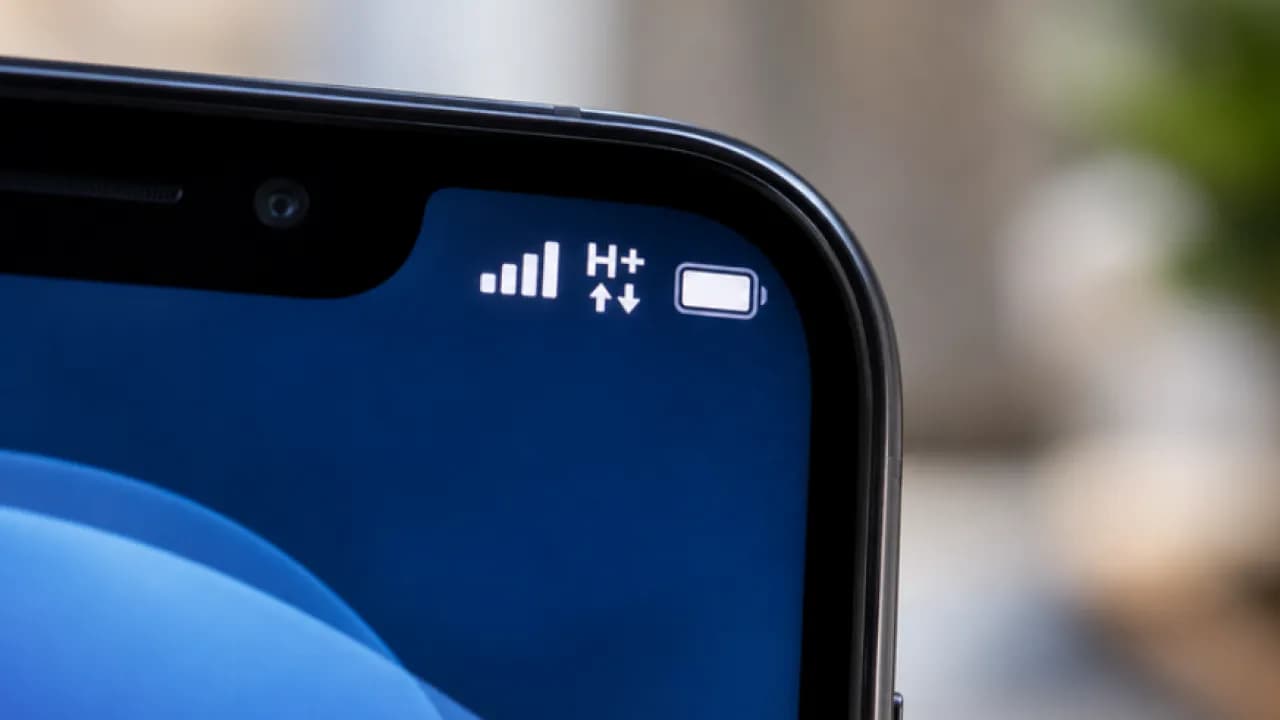 Meaning of the +H Symbol on Your Phone
