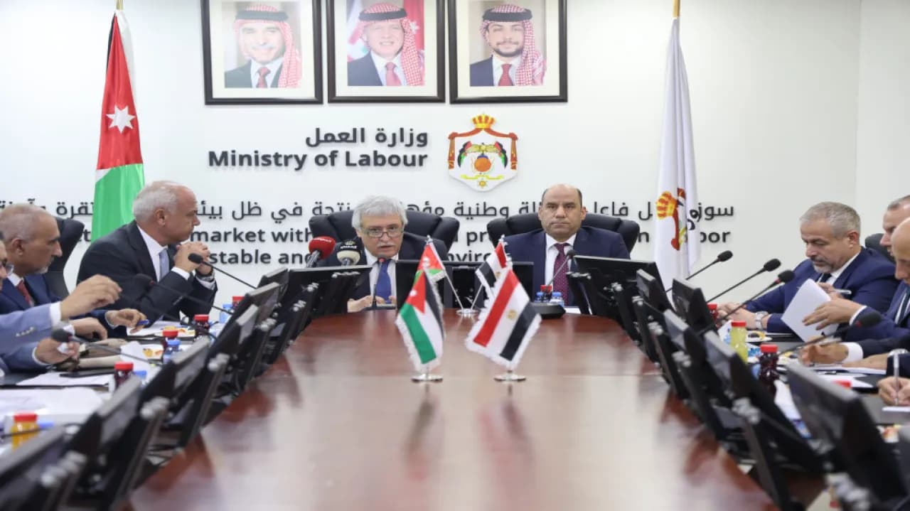 Jordan and Egypt review Egyptian worker conditions