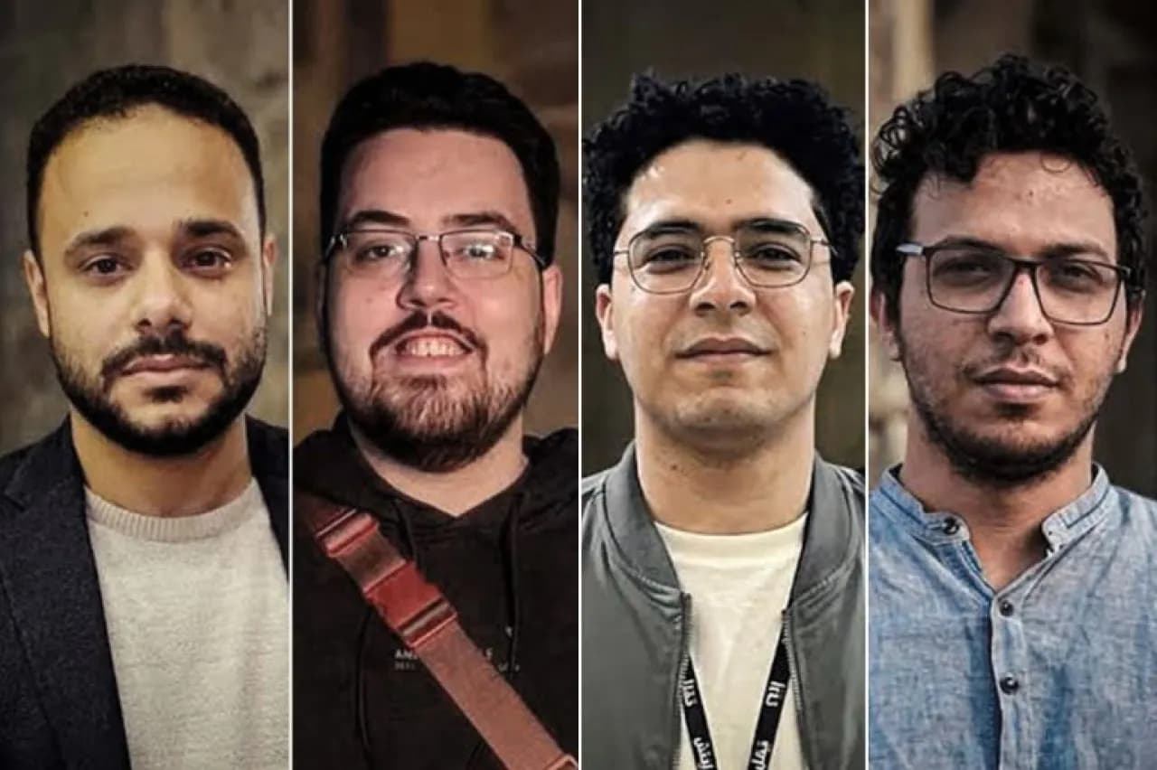 Egyptian news platform journalists detained