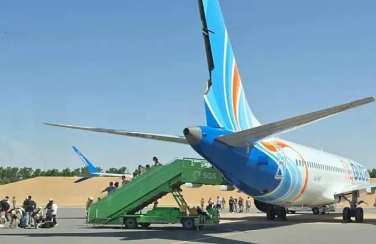 Fly Dubai co-pilot's social media post after attack