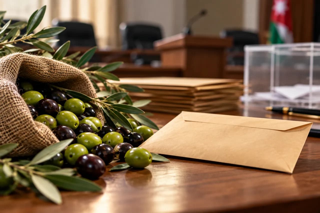 Jordan clarifies bidder escape during olive sale