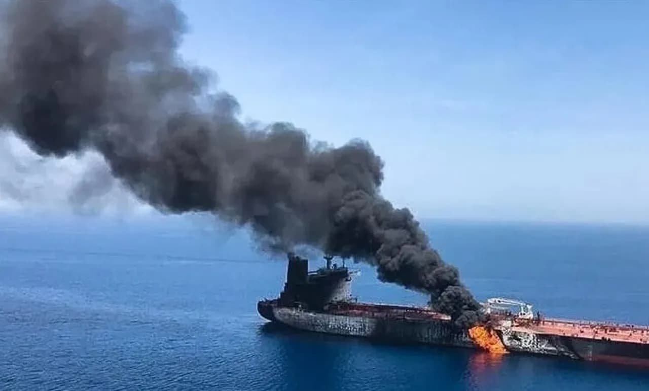 British maritime authority reports vessel hit in Strait
