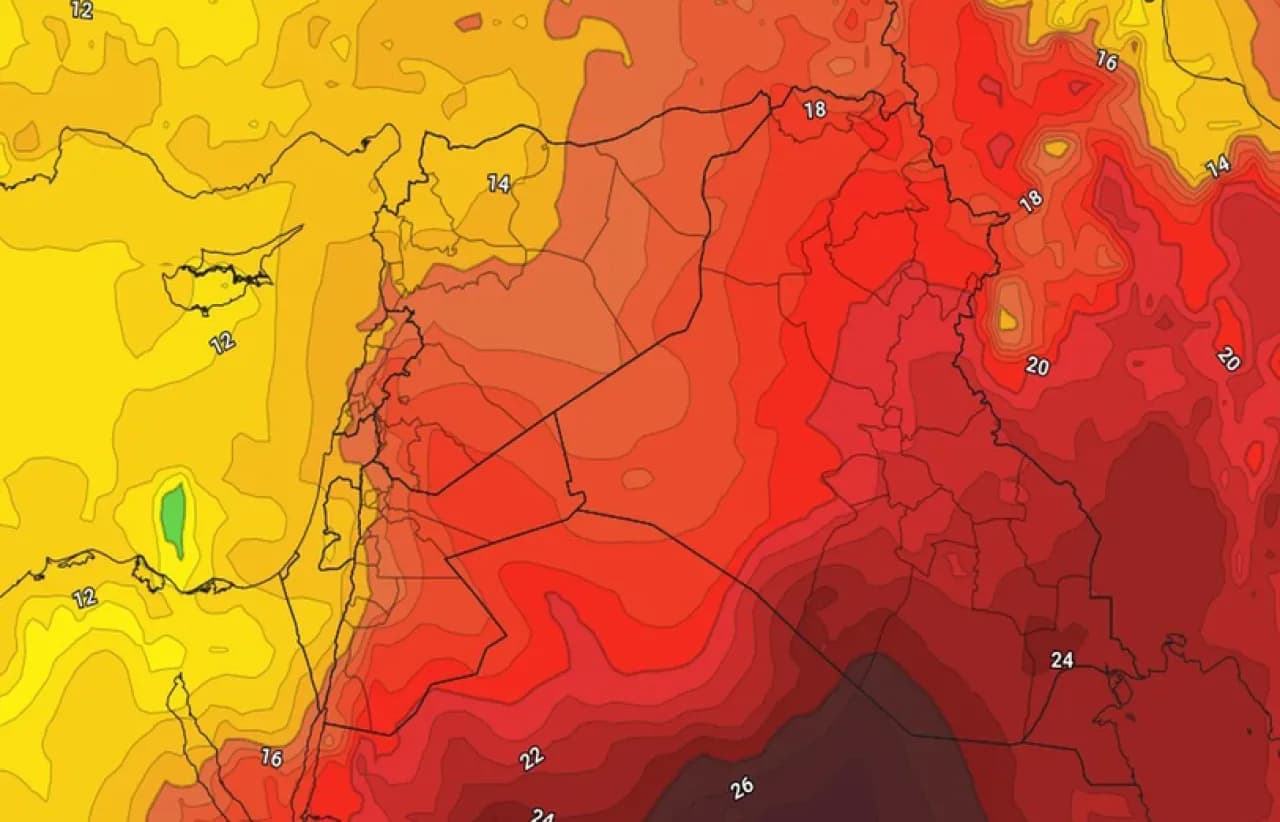 Jordan Weekly Weather Forecast