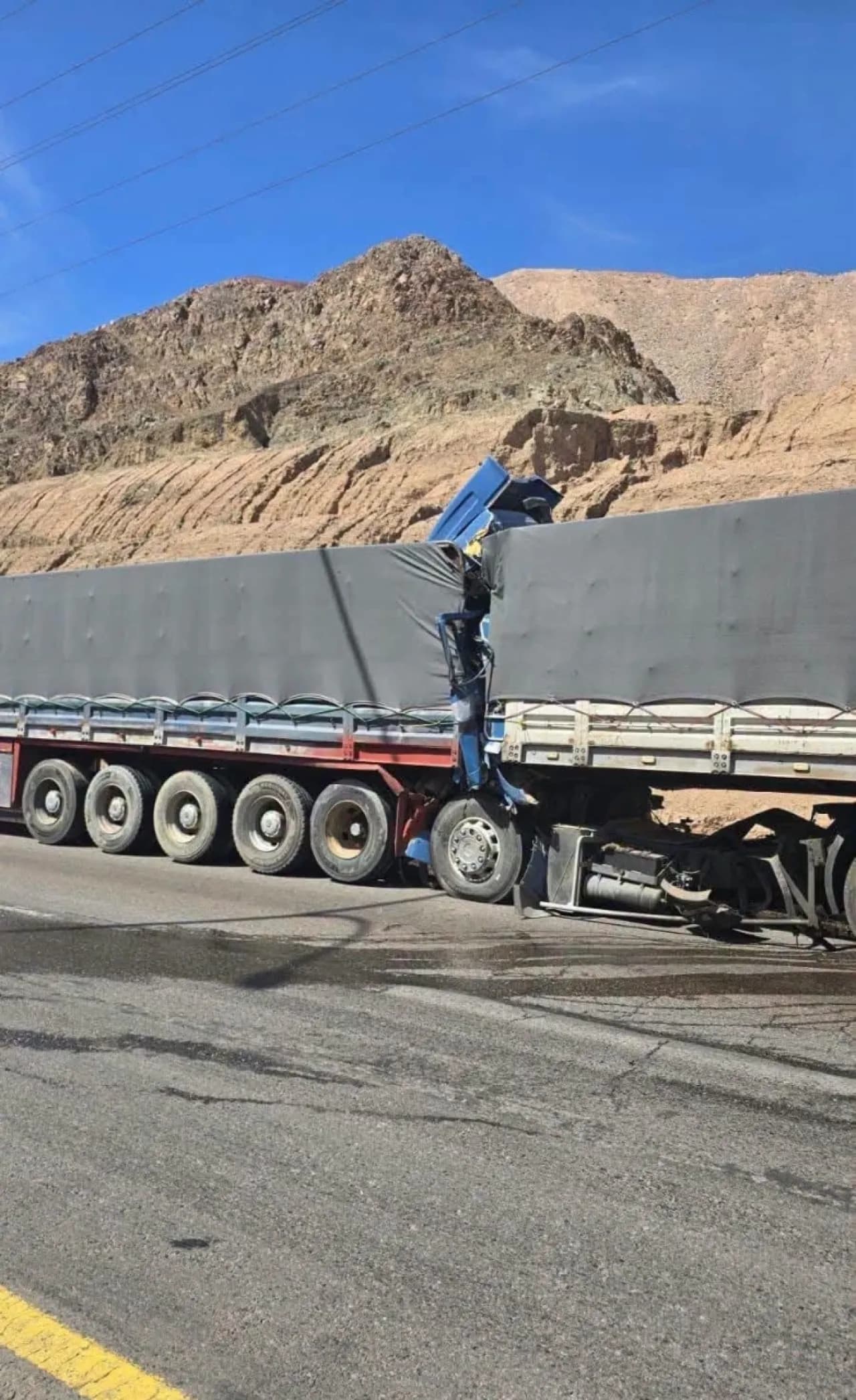 Truck collision in Aqaba results in death