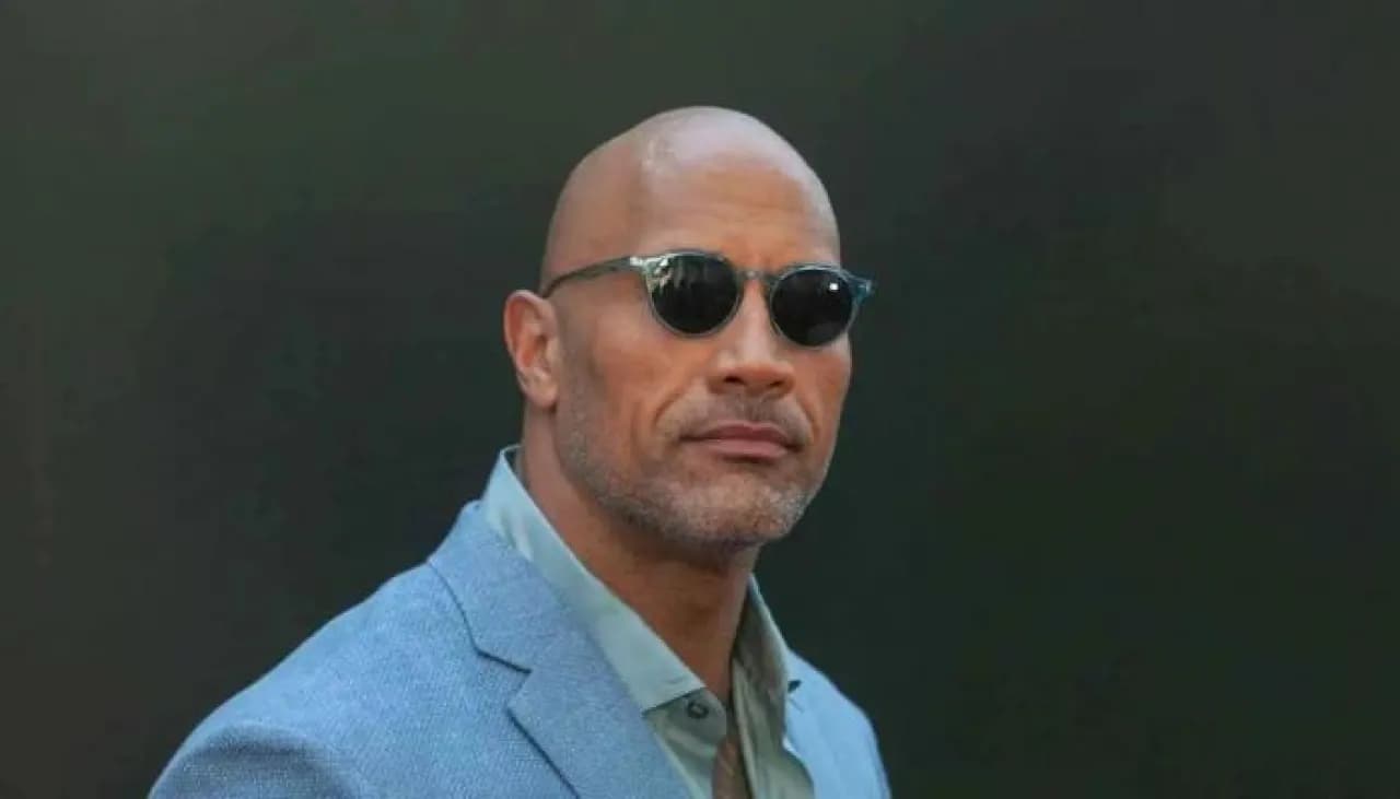 Dwayne Johnson's startling transformation into an older man