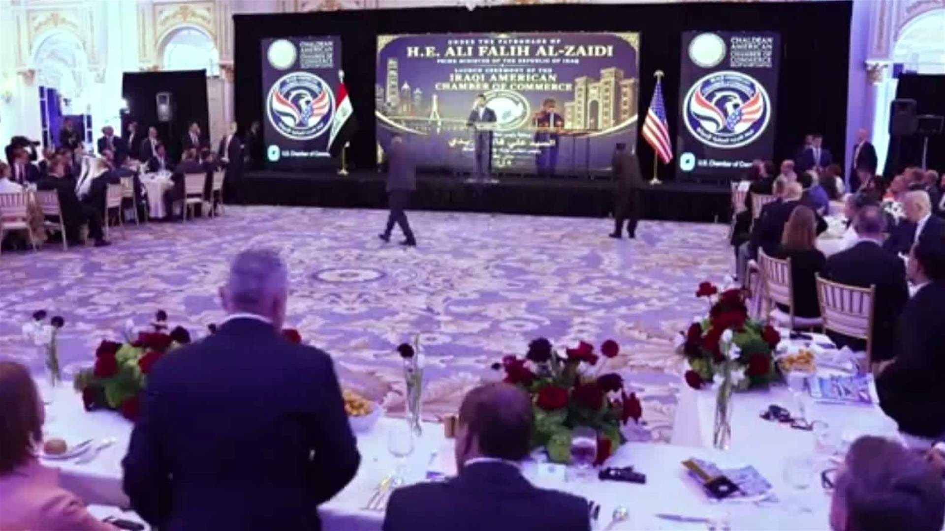 Iraqi PM signs over 50 accords in Washington