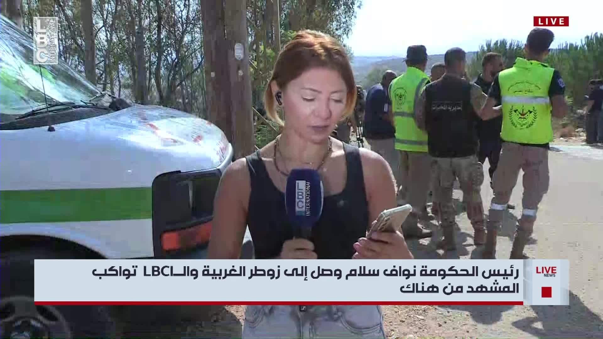 LBCI reports on Zovtr al-Gharbiyah as Lebanese Army deploys