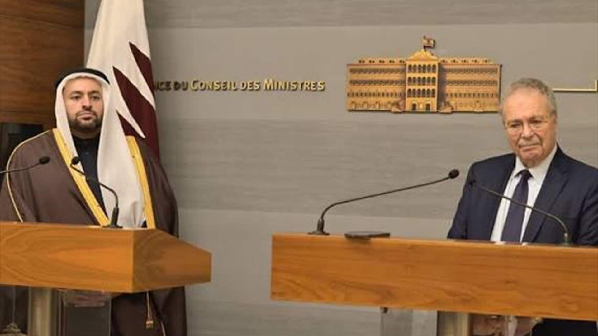 Al-Khalifi affirms Qatar's support for Lebanon
