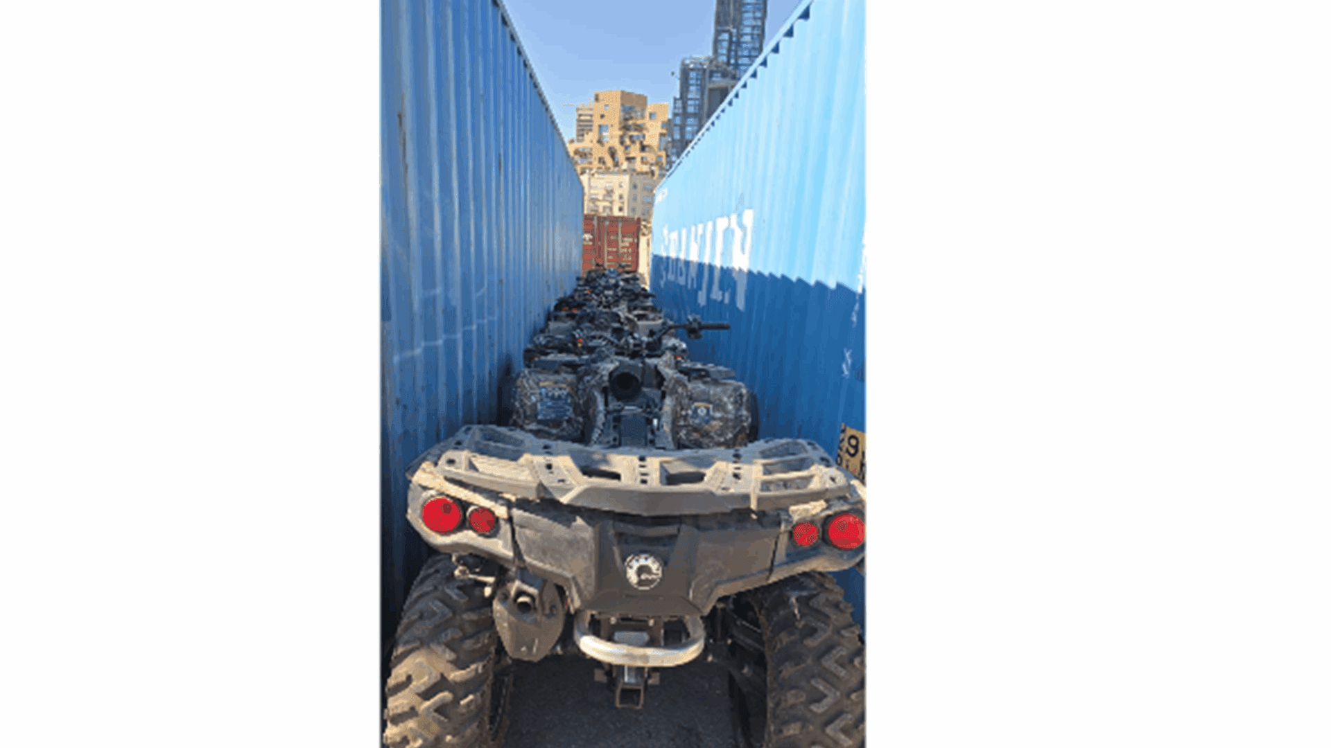 Customs Confiscate Unsafe Motorcycles