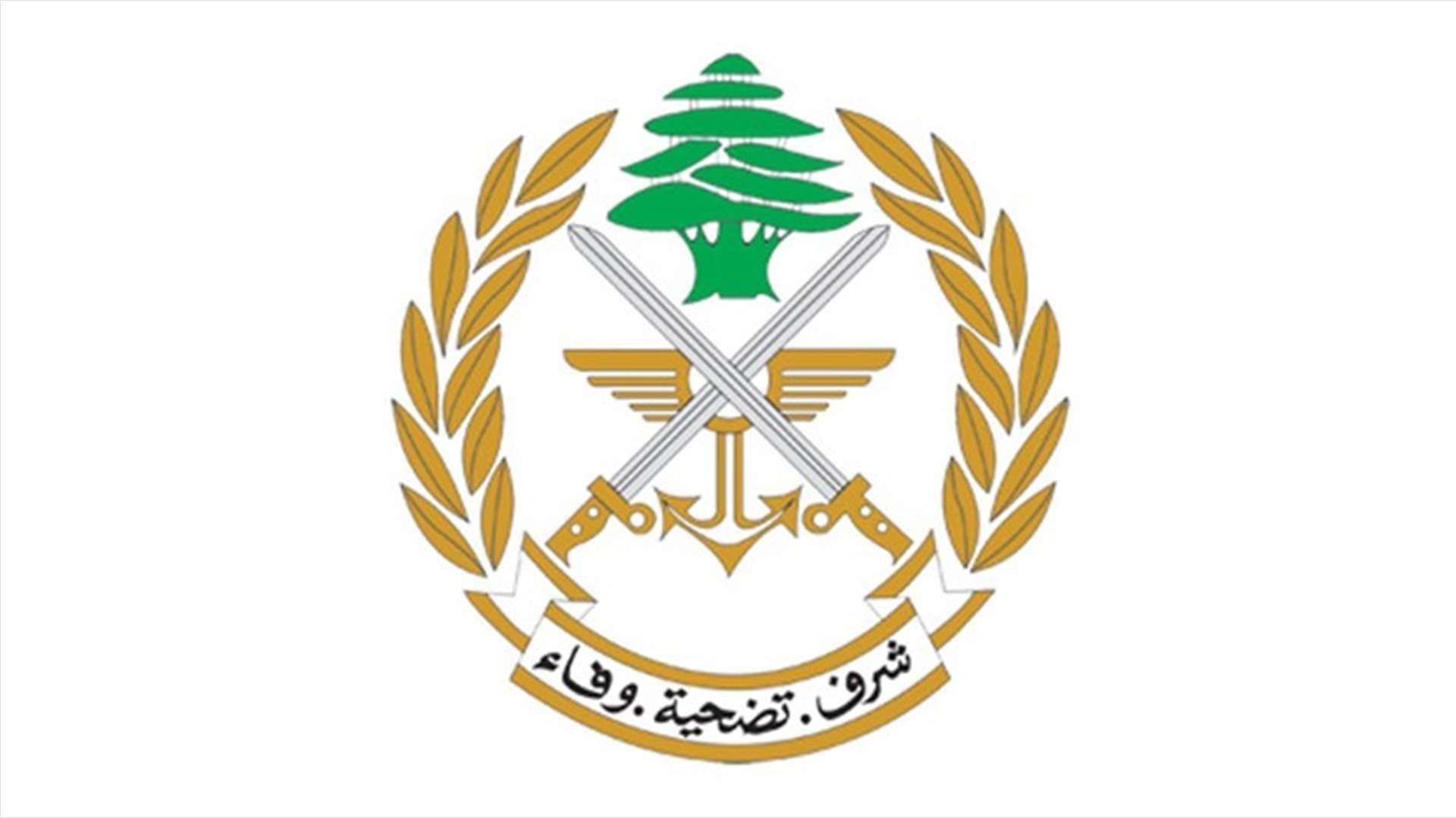 جيش لبنان ينفذ تدريبات عسكرية