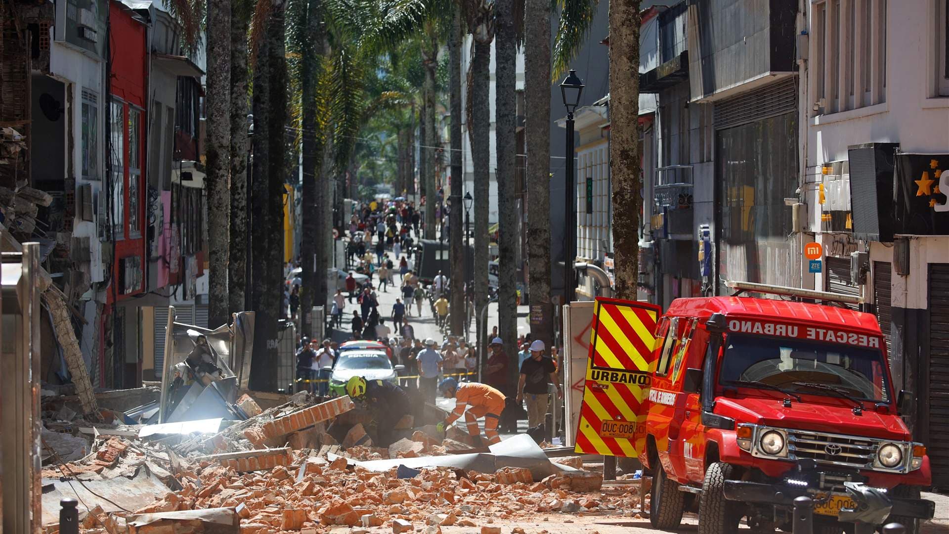 Colombia updates quake death count to 69