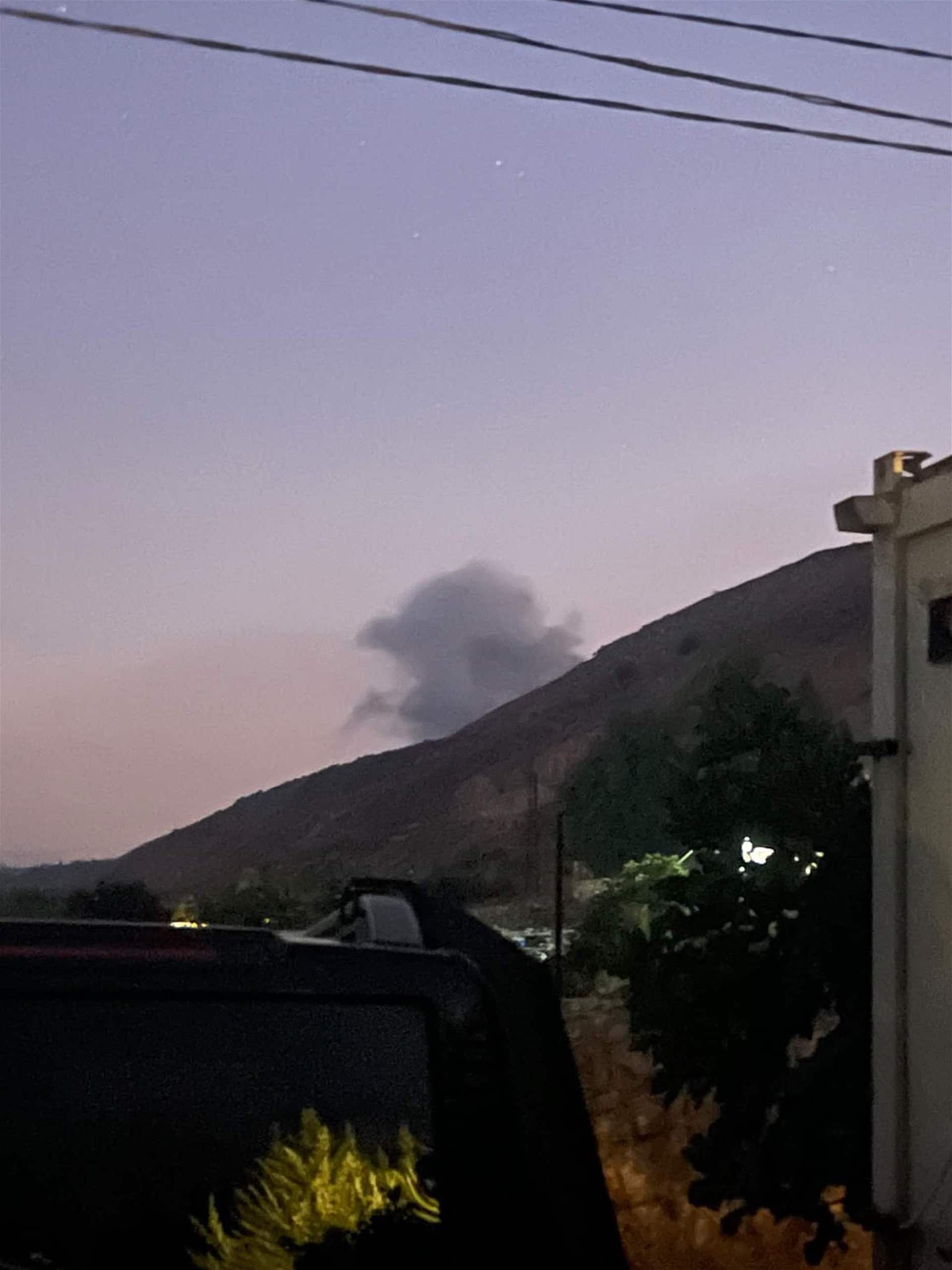 Israeli blast near Ali Al-Taher