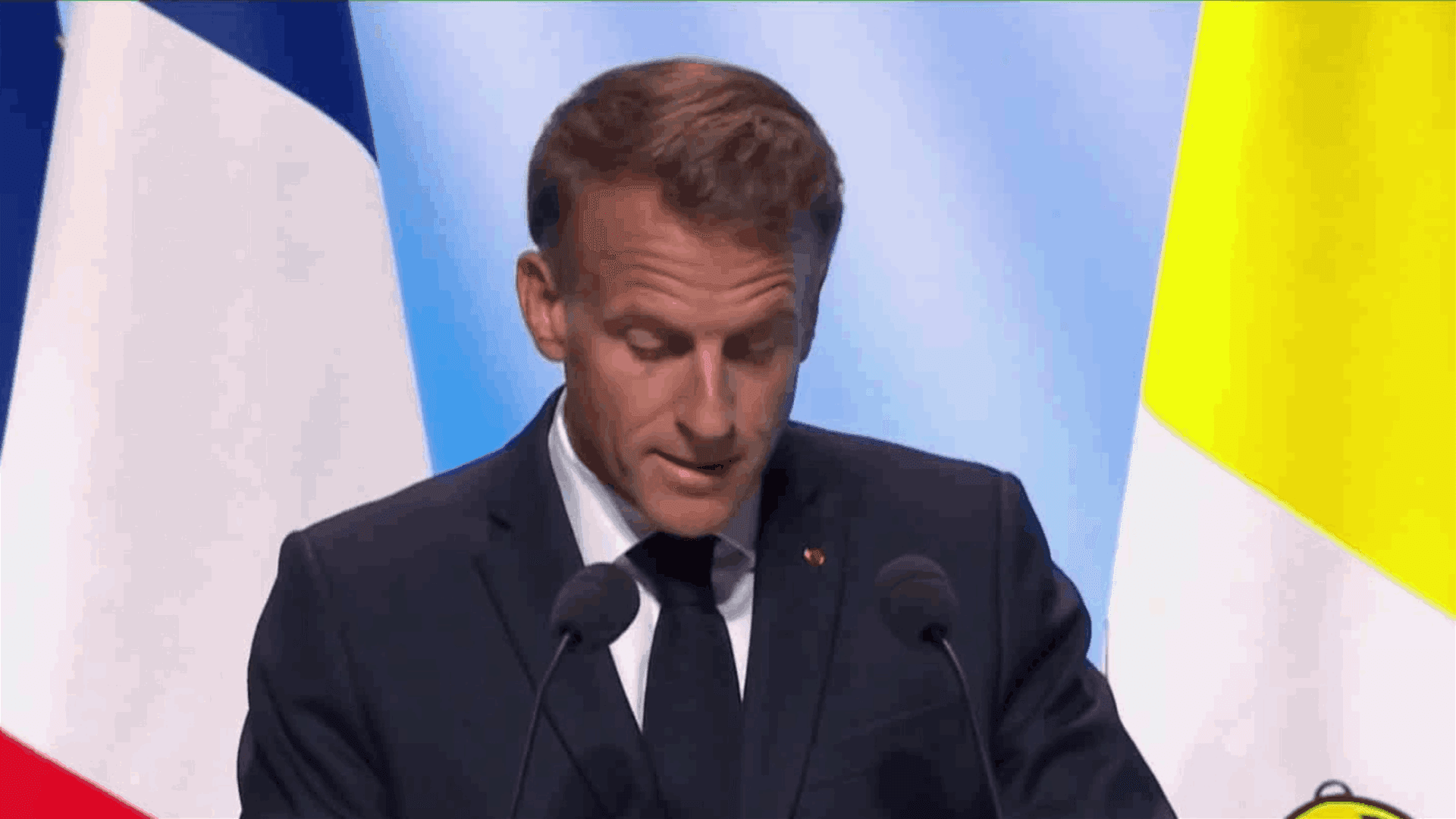 Macron warns against division and nationalism