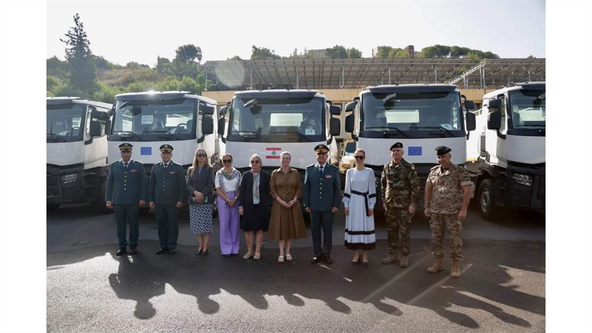 EU donates to the army ceremony