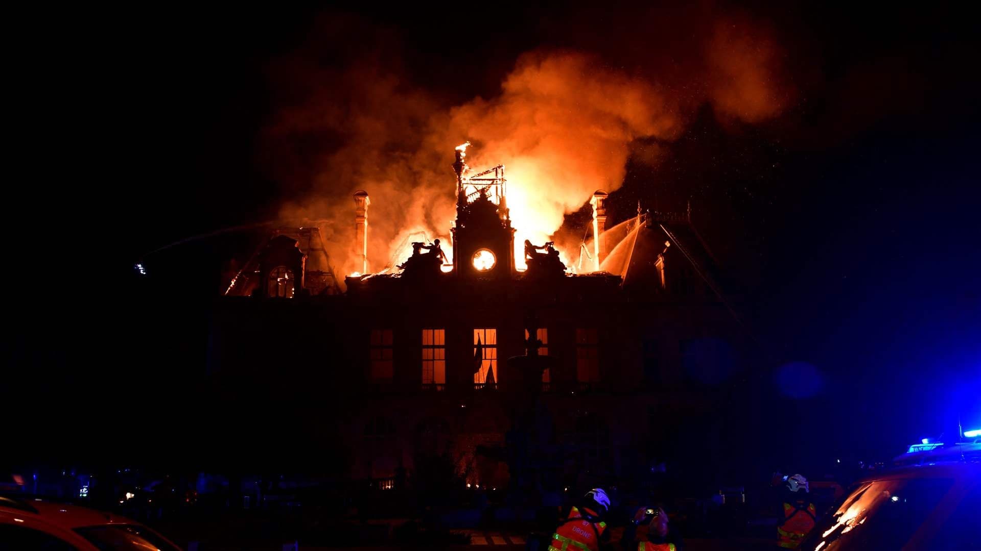 French protests: 1,200 detained, 150 police hurt