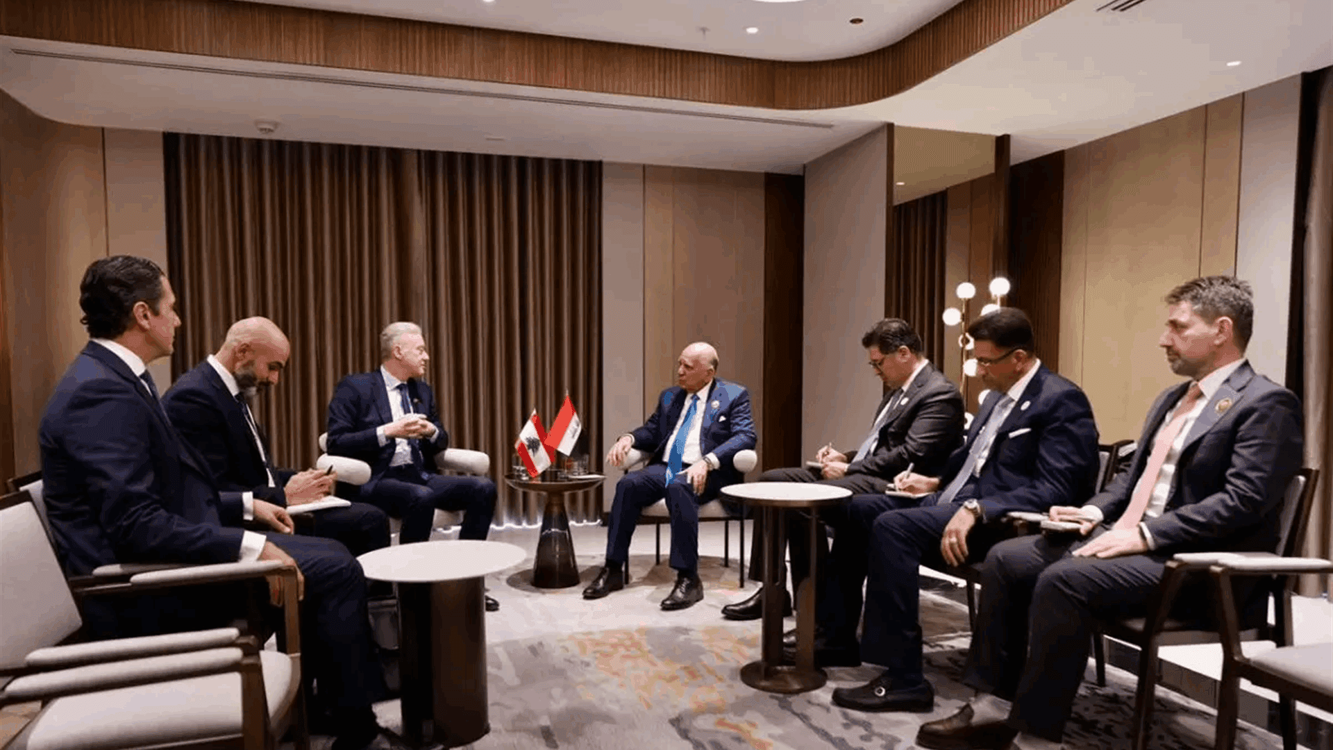 Raji Holds Talks with Iraqi Counterpart