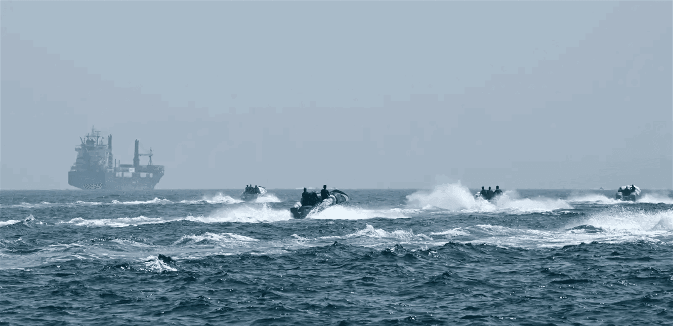 US Navy blocks Iran with ship movements