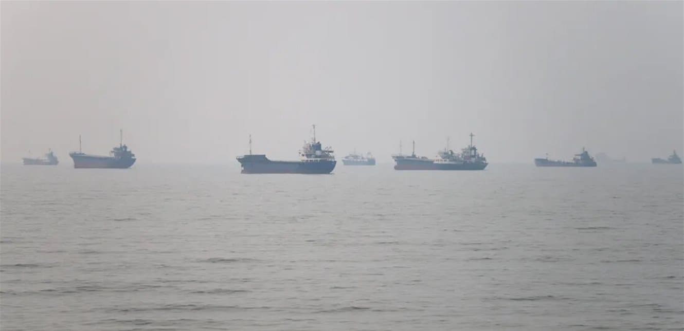 Fire breaks out on ship in Strait of Hormuz