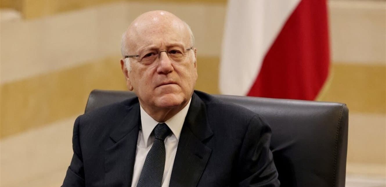 Miqati meets UN Lebanon chargé and ambassadors
