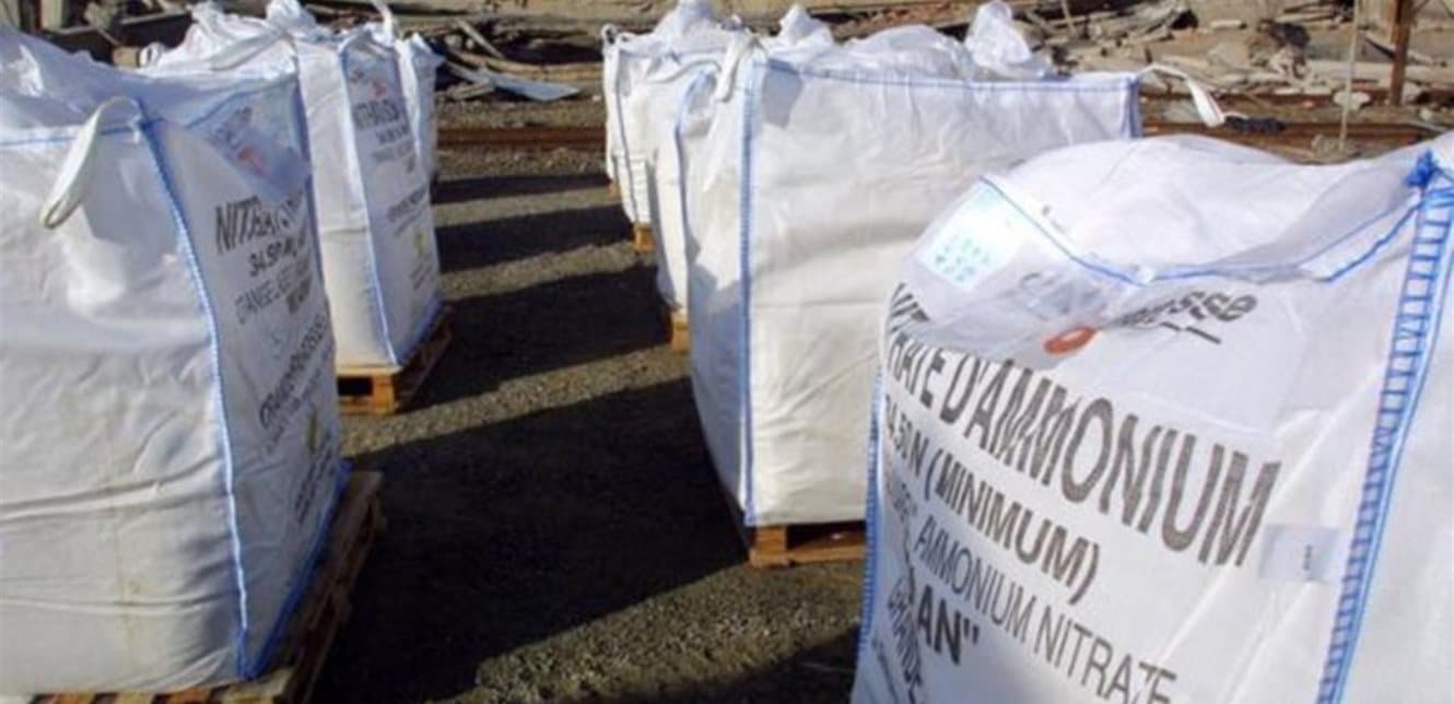 Ammonium nitrate found in south reopens explosion case