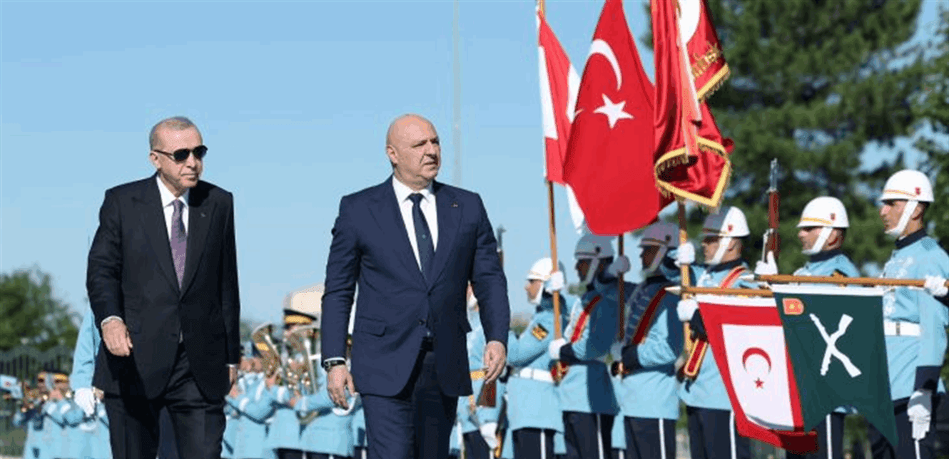 Erdogan Urges Aoun to Improve Syria Ties